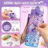 Cleboen Unicorn Gift for Girls Toys with Kids Karaoke/Microphone/Headphone/DIY Water Bottle/Keychain/Bracelet/Comb, Christmas Birthday Gifts for Girls 3 4 5 6 7 8 9 10+ Year Old Girl Gift Unicorn Toys view 4