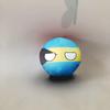 QXXKJDF 7.9in 3.9in Country Ball Plush Country Ball, Flags of France, Qatar, Croatia, Peru and Other Countries, Plush Toy Country Balls, Indoor Decoration, (Bahamas,3.8in) view 1
