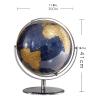 PZEOB Geographic Globes 720 Rotating Globe Hd Easy-to-Read Globes with Metal Arc and Base World Globe for Adult Students Geographic Globes Fun view 2