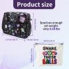 1 Pack Bingo Bag with Pockets for Dauber and 1 Pack Bingo Gambler Gift Shake Those Balls Makeup Pouch Bag,Bingo Bag Set,Bingo Accessories for Women,Bingo Tote Game Bag,Bingo Gifts Prizes for Adults. view 3