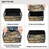 xigua Cute Rabbit Storage Bins Set of 2,Collapsible Storage Cube Home Decor Storage Baskets Organizer for Toys Books Shelves Closet Laundry Nursery view 2
