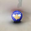 QXXKJDF 7.9-inch 3.9-inch Country Ball Plush Country Ball Ecuador, France, Spain, Congo, Mexico, Canada, Congo Plush Toy Children's and Adult Country Balls(Kosovo,3.7in) view 1