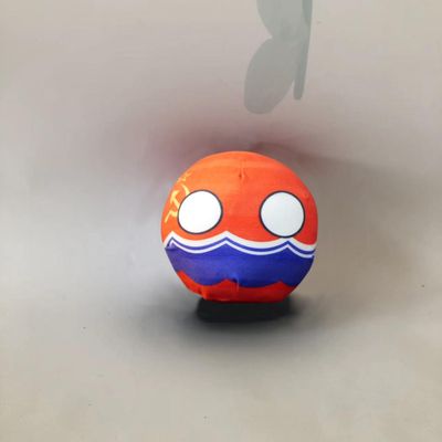 QXXKJDF 3.9in 7.9inch Polish Ball, Country Ball, Flags of Albania, Egypt, Andorra, EU, Portugal, Plush Toy Country Ball, Interior Decoration, (Estonia,3.7in)