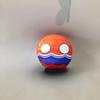 QXXKJDF 3.9in 7.9inch Polish Ball, Country Ball, Flags of Albania, Egypt, Andorra, EU, Portugal, Plush Toy Country Ball, Interior Decoration, (Estonia,3.7in) view 1