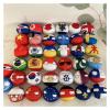 QXXKJDF 7.9-inch, 3.9-inch Polish Ball, Country Ball, Pakistan, Germany, France, Canada, EU, Portugal, National Flag, Plush Toy Country Ball, Interior Decoration, (Eastern Rome,3.7in) view 2