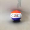 QXXKJDF 7.9in 3.9in Country Ball Plush Country Ball, Flags of France, Qatar, Croatia, Peru and Other Countries, Plush Toy Country Balls, Indoor Decoration, (Paraguay,3.8in) view 1