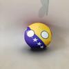 QXXKJDF 7.9-inch 3.9-inch Country Ball Plush Country Ball Ecuador, France, Spain, Congo, Mexico, Canada, Congo Plush Toy Children's and Adult Country Balls(BIH,7.8in) view 1