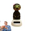 Solar Energy Car Car Ornaments - Car Dashboard Bobble Dancer, Solar Powered Bobblehead | Sloth Dancing Dashboard Toy Solar Car Bobblehead, Solar Sloth Toy Dashboard Sloth Bobblehead for Car, Table view 1