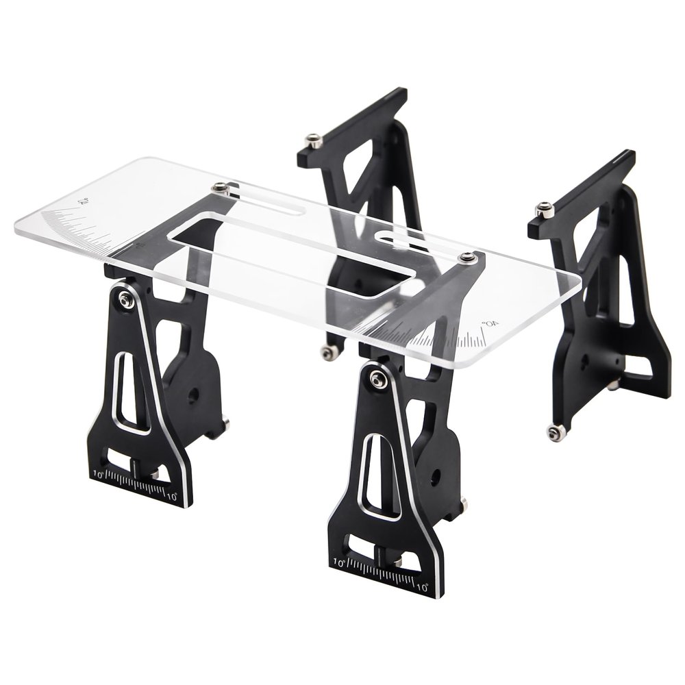 1/28 RC Car Setup System - Precision Ride Height, Camber & Toe Adjustment Tools, Adjustable Suspension Setup Station, 1/24 1/28 RC Car Setup Tools, Professional Calibration Kit for Micro RC Cars