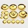 20pcs Golden Mirrored Pebbles Set in Multiple Sizes Early Years Activity Sets Teaching Materials - Code: 1443 view 1