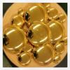 20pcs Golden Mirrored Pebbles Set in Multiple Sizes Early Years Activity Sets Teaching Materials - Code: 1443 view 3
