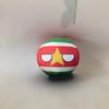 QXXKJDF 7.9-inch Polish Country Ball Plush Country Ball, Flags of Canada, NATO, Iceland, Poland, Jamaica, Plush Toy Country Balls, Interior Decoration, (Suriname,3.7in) view 1