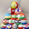 QXXKJDF 7.9-inch Polish Country Ball Plush Country Ball, Flags of Canada, NATO, Iceland, Poland, Jamaica, Plush Toy Country Balls, Interior Decoration, (Samoa,7.8in) view 4