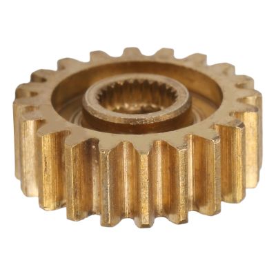 20 Tooth Servo Gear MOD 0 8 Brass Gear for Industrial Applications with Material and Easy Installation