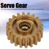 20 Tooth Servo Gear MOD 0 8 Brass Gear for Industrial Applications with Material and Easy Installation view 4