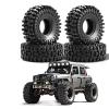 4PCS 120mm 1.9" Soft Rubber Tire Wheel Tyre for 1/10 RC Crawler Car Axial SCX10 ii 90046 Pro Capra TRX4 RC4WD D90 Redcat view 3