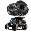 4PCS 120mm 1.9" Soft Rubber Tire Wheel Tyre for 1/10 RC Crawler Car Axial SCX10 ii 90046 Pro Capra TRX4 RC4WD D90 Redcat view 4
