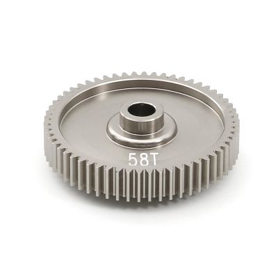 55T 58T 61T High Speed Spur Gear 51004 53665 for Tamiya TT01 TT-01 1/10 RC Car Upgrade Parts Accessories(58T TT01)