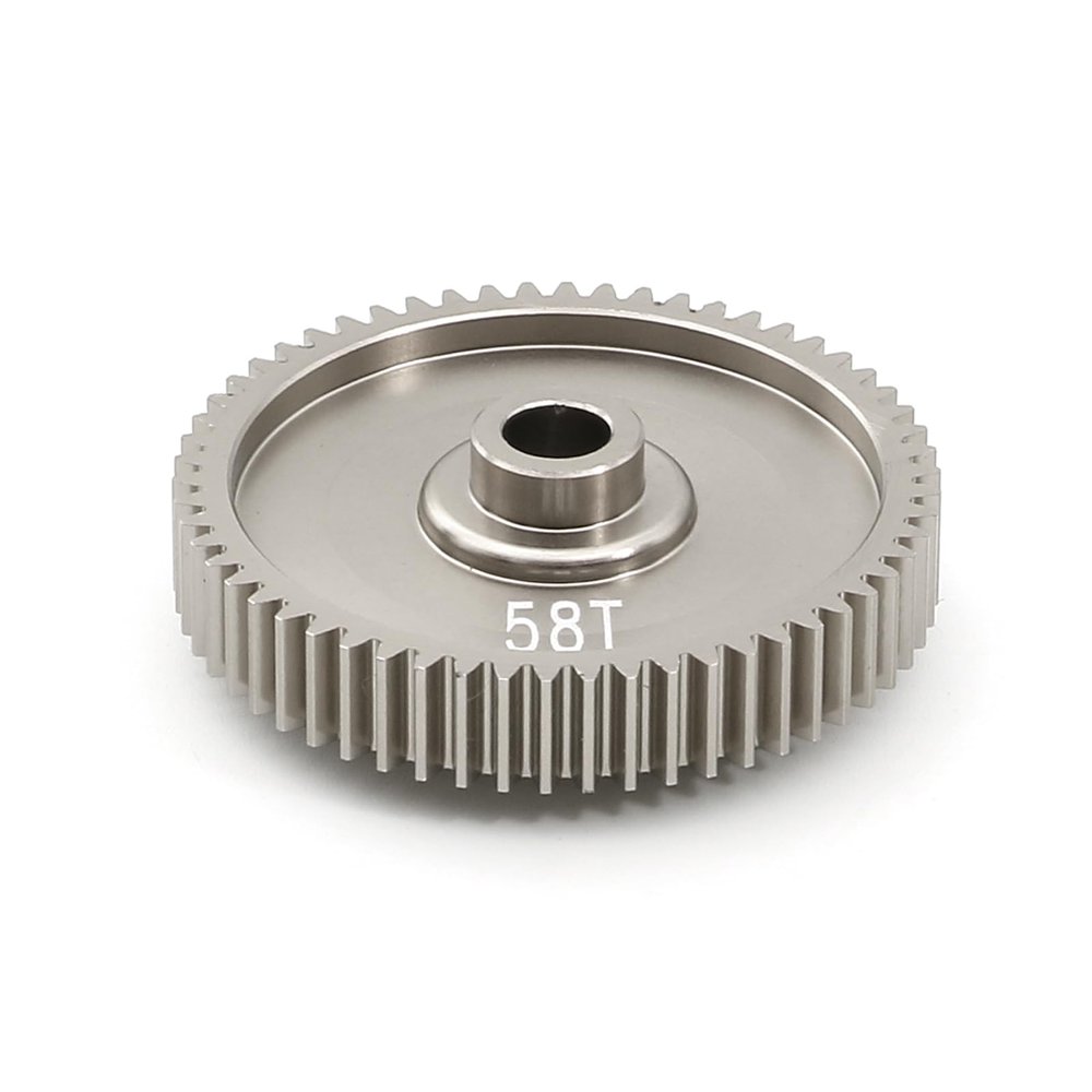 55T 58T 61T High Speed Spur Gear 51004 53665 for Tamiya TT01 TT-01 1/10 RC Car Upgrade Parts Accessories(58T TT01)