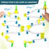 Gecko Run Marble Run Challenge Edition by Thames & Kosmos | Vertical Marble Run w/Flexible Tracks, No-Mess Setup | Challenge Cards for a Head-to-Head Engineering Design Game for Teams or Solo Play view 3