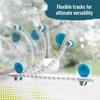 Gecko Run Marble Run Rapid-Fire Launcher Expansion Pack | Thames & Kosmos, Extra Stunt for Vertical Marble Run Starter Set; Fast, No-Mess Setup, Residue-Free Nano-Adhesive Pads, Hours of Creative Play view 4