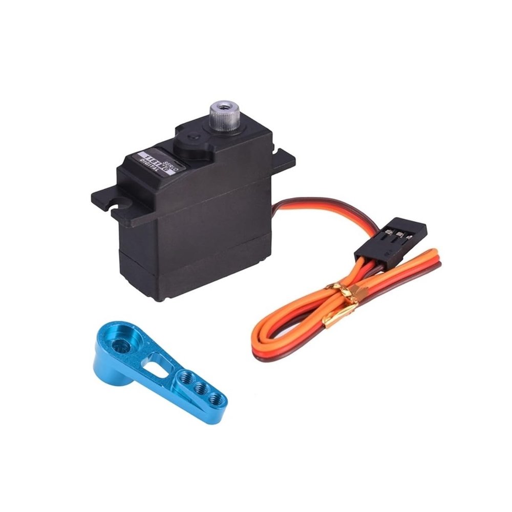 18G 3.5KG Metal Gear Digital Servo and Servo Arm PDI-1181MG for Wltoys 144001 144007 124007 124019 RC Car Upgrade Parts
