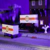 Lionel Whispering Rails O Gauge Model Train Flatcar with Two Piggyback Trailers view 3