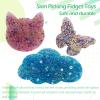 3pcs Non-Sticky Skin Picking Fidget Toys, Silicone Picking Sensory Pick Fidget Pad, Skin Picking Pocket Pads to Pick Dig and Peel for Dermatillomania ADHD OCD view 3