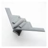 Scale Aircraft 1/280 for B2 B-2 USA Army Heavy Ghost Bomber Diecast Metal Military Plane Model Decoration Office Suitable for Display view 3