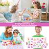 24 Pack Prefilled Easter Eggs With Toys, Stamps with Easter Tattoos Easter Basket Egg Hunt Stuffers, Pre Filled Easter Eggs Fillers Self Inking Stamp for Kids Gifts Party Favors, Goodie Bag Stuffer view 3