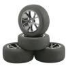 for Wltoys 144001 124017 124016 144010 Rc Car On Road Foam Tires 85mm Sponge Tire Upgrade Accessories Parts(Black) view 1
