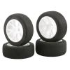 for Wltoys 144001 124017 124016 144010 Rc Car On Road Foam Tires 85mm Sponge Tire Upgrade Accessories Parts(White) view 1