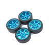 25mm Drift Wheels Compatible with 1/28 Scale RC Cars Compatible with K969 K979 K989 K999 P929 P939 284131 IW04M IW02 RM02 RM03 DGAWD -Q Parts(Sky Blue) view 1