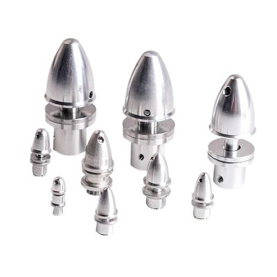 CUIPPWRJ RC Adapter Set Compatible with Brushless Motors 2mm 3.17mm 4mm 5mm 6mm 8mm 10mm Aluminum Bullet Holder Compatible with Airplanes Helicopters and Toy Vehicles(1pcs 6mm Adapter)
