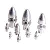 CUIPPWRJ RC Adapter Set Compatible with Brushless Motors 2mm 3.17mm 4mm 5mm 6mm 8mm 10mm Aluminum Bullet Holder Compatible with Airplanes Helicopters and Toy Vehicles(1pcs 6mm Adapter) view 1