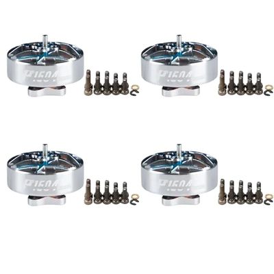 4PCS P1604 KV2850 6S KV3800 4S Brushless Motor 1.5mm Shaft Compatible with RC Freestyle 3.5inch Sub 250g Drone 9x9mm Holes(4PCS P1604 3800KV)
