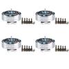 4PCS P1604 KV2850 6S KV3800 4S Brushless Motor 1.5mm Shaft Compatible with RC Freestyle 3.5inch Sub 250g Drone 9x9mm Holes(4PCS P1604 3800KV) view 1