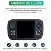 Case for ANBERNIC RG CubeXX,NOUKAJU Silicone Protective Cover,Drop-Proof,Scratch-Proof,Shock-Proof,Dust-Proof,Protective Case for RG CubeXX Retro Handheld Game Console(Black) view 2