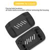 Case for ANBERNIC RG CubeXX,NOUKAJU Silicone Protective Cover,Drop-Proof,Scratch-Proof,Shock-Proof,Dust-Proof,Protective Case for RG CubeXX Retro Handheld Game Console(Black) view 3