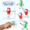 24 Pcs Transformable Fidget Spinners Frog Toys for Kids and Adults Stress Relief Sensory Toys for Boys and Girls Fingertip Gyros for ADHD Autism for Kids Gifts view 3