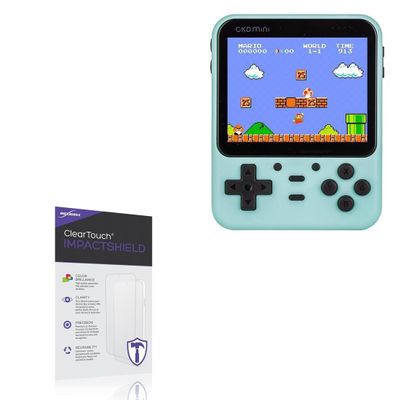 BoxWave Screen Protector Compatible with Game Kiddy GKD Mini - ClearTouch ImpactShield (2-Pack), Impenetrable Screen Protector Flexible Film