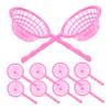 10pcs Beach Teen Party Fishing Nets for Sandbox Pool Sieve Mat Fish Net The Boys Bucket Play Watering Can Fishnets Net Catcher Plastic view 1
