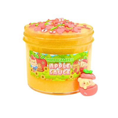 Applesauce Slime (SCENTED) | Handmade Slime | Hippocampe Slimes (6OZ)