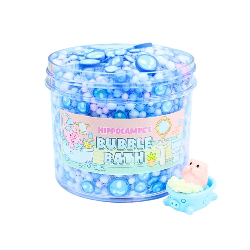 Bubble Bath Slime | Handmade Slime | Hippocampe Slimes (4OZ)