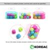 KOREAC_Gonggi Konggi Korean Jack Stone Game 12Pieces +1 case Made in Korea view 2
