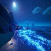 1000 Piece Adult Jigsaw Puzzle, Blue Coastline, Glowing Sea Puzzle, Challenging Activities for Adults, Unique Gifts view 1