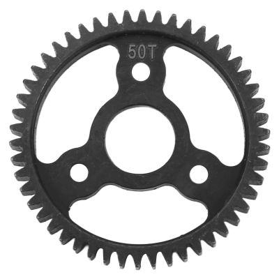M0.8 32P 50T Steel Main Gear - Hardened Steel Spur Gear for 1/10 RC Car - Built for Strength and Expertly Manufactured