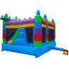 Hapcap Semi Commercial Bounce House for Big Kids 8-12, Built-in Slide,PVC Material,for Backyard Outdoor Party,12.3'Lx 12'Wx 10.4'H (Building Block Ver1 with Blower) view 4