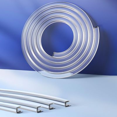 SXYHCK PVC U Channel Edge Protector, 10ft Transparent Sealing Strip for Glass Table Edge, Invisible Edge Banding for Sharp Furniture & Rough Surfaces(Wide 18-20mm)