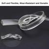 SXYHCK PVC U Channel Edge Protector, 10ft Transparent Sealing Strip for Glass Table Edge, Invisible Edge Banding for Sharp Furniture & Rough Surfaces(Wide 18-20mm) view 3